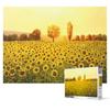 Пазл из 1000 деталей - Закат подсолнуха, популярная корейская головоломка
