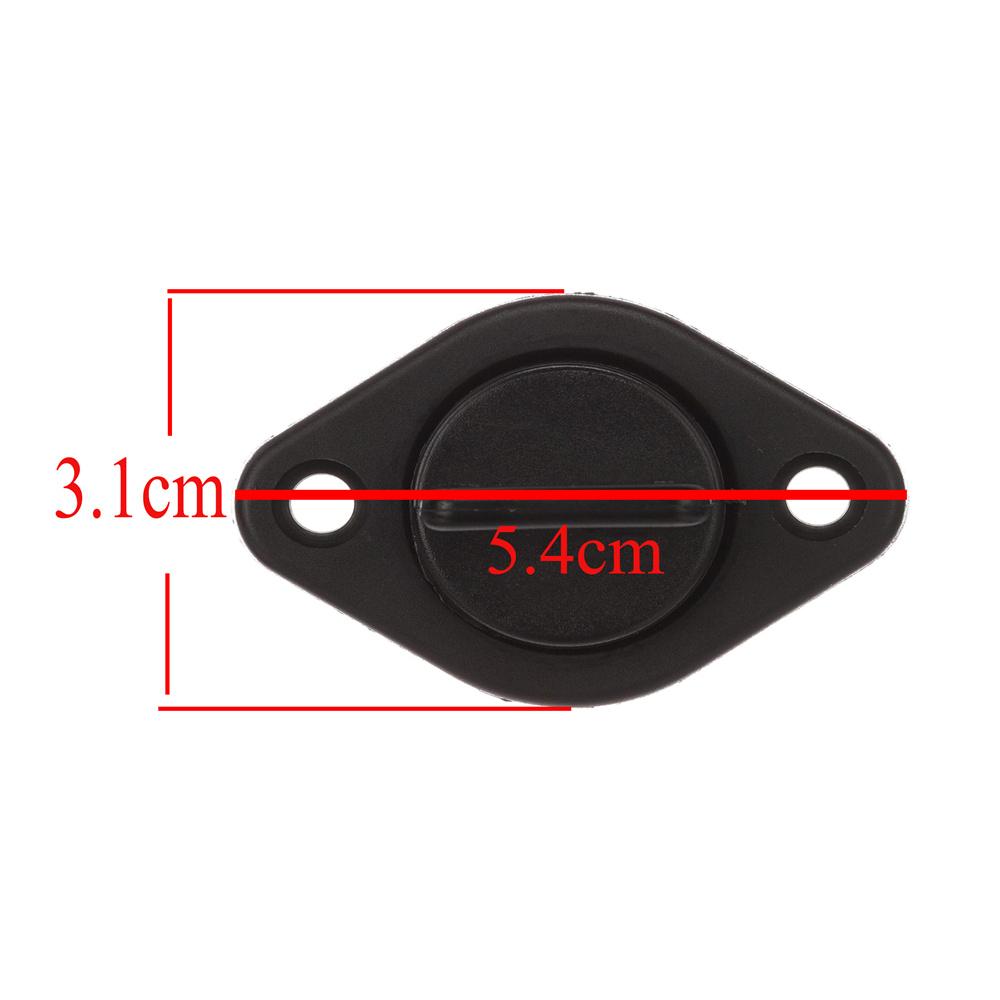 2 шт. Универсальный комплект сливных пробок Комплект сливных пробок для каяка Резьбовая заглушка для каяка каноэ B