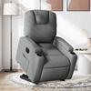 VidaXL Electric Recliner, Relaxation Chair with Adjustable Backrest and Footrest, Living Room Seat, Modern, 3204393