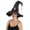 Chapeau De Sorcière Halloween - VIVING - Mixte - Adulte - Noir