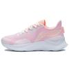 Li Ning Yue Ying 1.0 Ultra Light Breathable Low Top Running Shoes Women Sneakers Pink White ARHS028-3