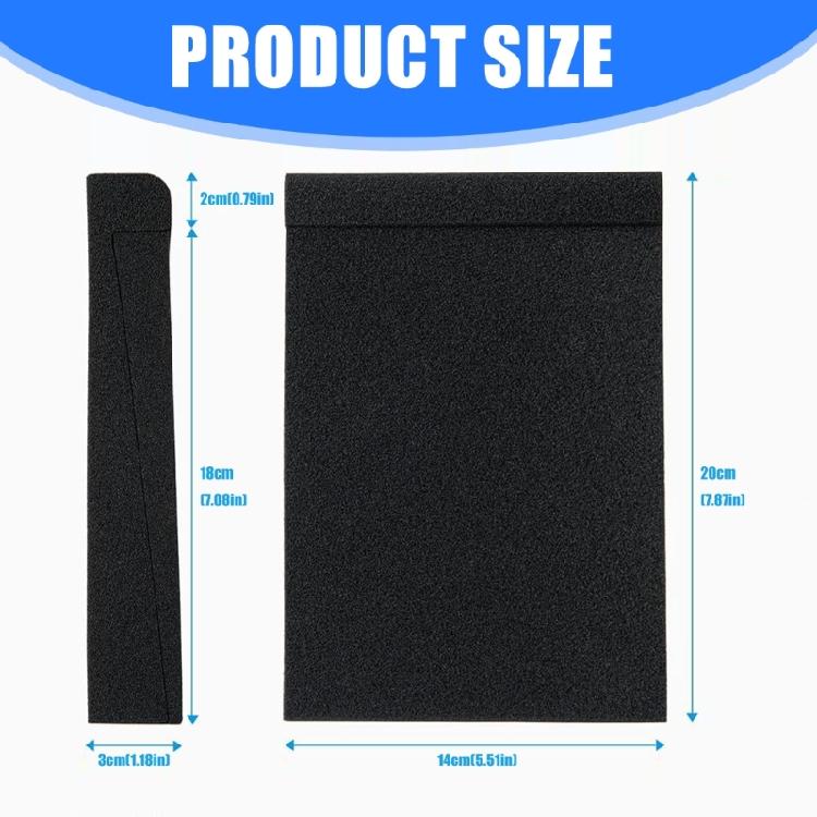 Амортизационная подкладка для студийного монитора, антивибрационная губчатая основа для устойчивости динамика, улучшенный звук низких частот