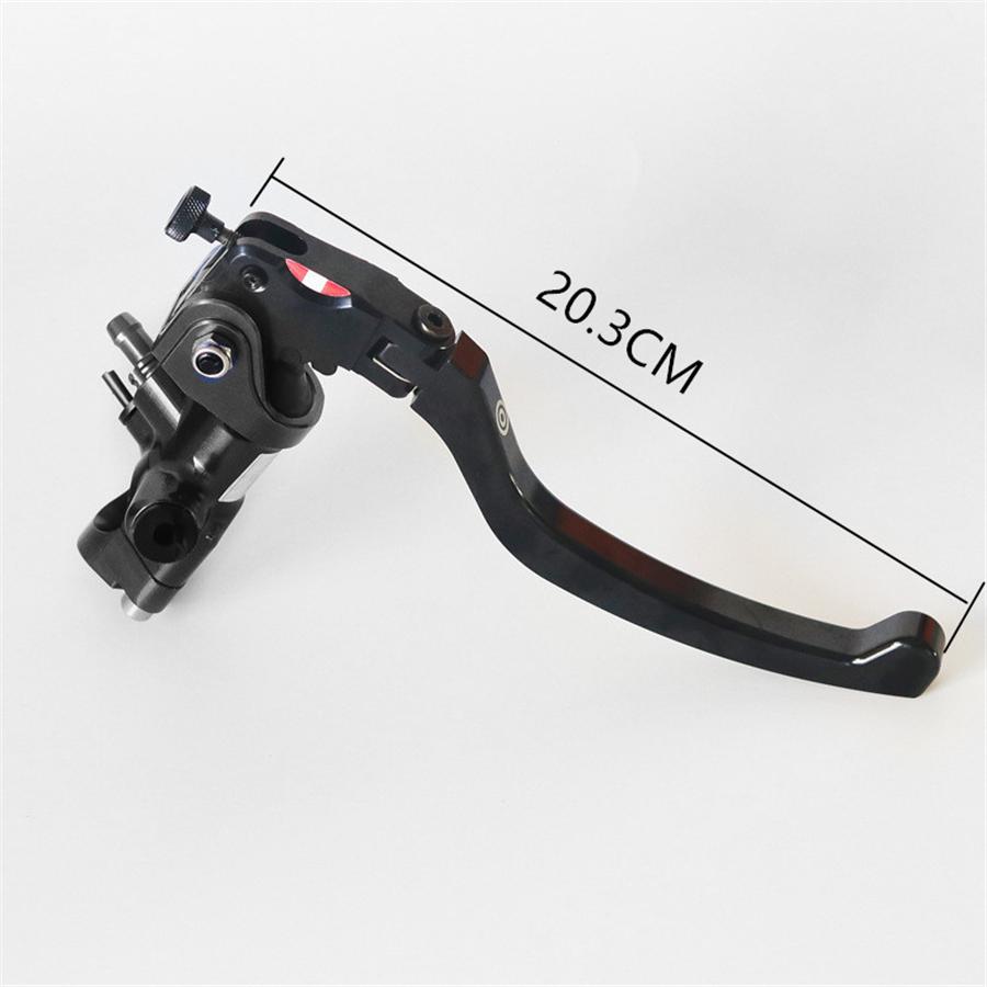 Pair CNC 17.5 RCS Motorcycle Brake Master Cylinder Cable Clutch Radial Brake Pump 22mm Universal For Honda Yamaha Kawasaki Suzuki