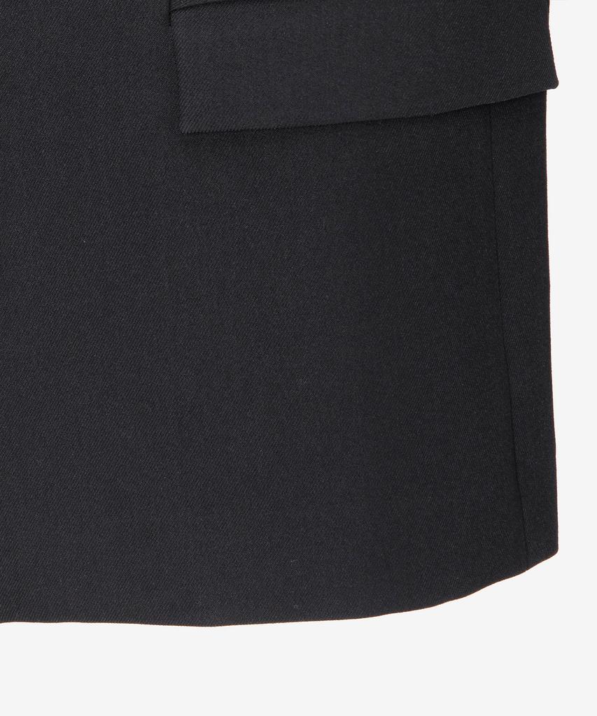 Mindbridge [Couture] Минималистичная оверсайз куртка из твила