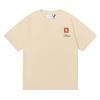 Cross-border European and American trendy brand RHUDE Morocco micro-label printed short-sleeved t-shirt for men and women couples high street loose