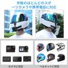 Helmet Holder Wearable Camera Chin Mount for GoPro Motorcycle Helmet Chin Adhesive Mount Accessories Helmet Chin Holder Compatible with GoPro Hero