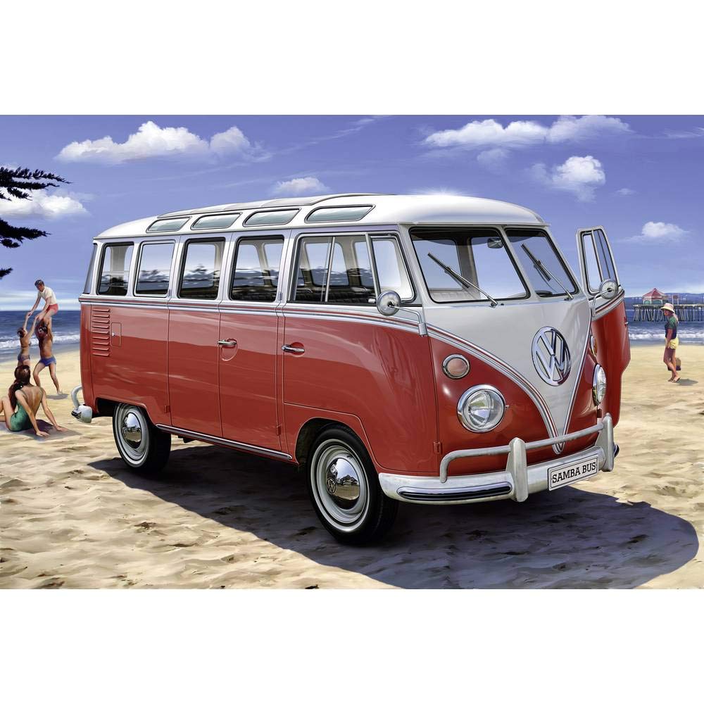 German Revell 1/24 Volkswagen T1 Samba Bus 07399 Plastic Model
