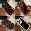 LZ22 Lips Kiss Digital Design Silicone Phone Case for Xiaomi 11 Lite 5G 14T Redmi 14C 13C A3 Note 12 11 9 10 13 Pro Plus Shockproof Back Cover