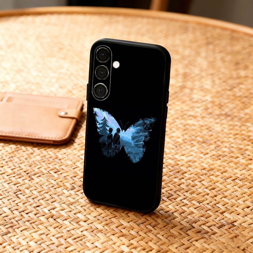 B-Blue-Game L-Life Is Strange  Phone Case For Samsung  A73,A21s,A22,A31,A32,A52,A53,A71,A80,Soft Black Shell