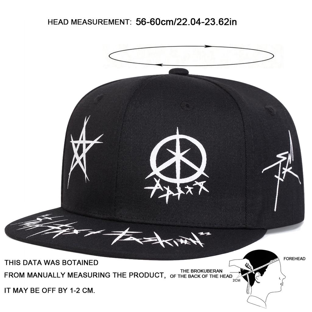 Унисекс Глаз граффити Принт Хип-хоп Кепки Мода Весна Осень Открытый Регулируемые Повседневные Бейсболки Солнцезащитная Кепка