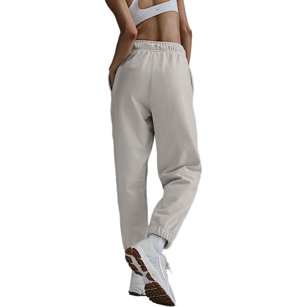 Nike Женские джоггеры Therma-Fit One Fleece свободного кроя, зауженные, теплые трикотажные джоггеры, светло-землисто-коричневые FB5579104