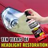 JOKJOK 50ml All-in-One Headlight Restoration Spray - 10-Year Long-Lasting Clear Coat Protection, Hazy & Oxidized Lens Treatment,