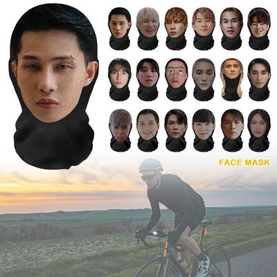 Солнцезащитная 3D-маска, 3D-печатная маска для вечеринок, модная бандана для верховой езды на открытом воздухе