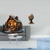 Сцена Рождества Скульптура 2D Акриловый Орнамент Настольное Украшение