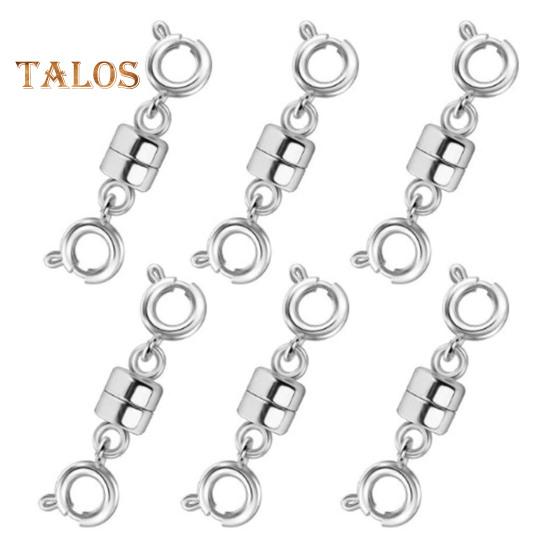 6 шт., магнитная застежка для ожерелья с застежкой-омаром, ювелирные изделия, соединительная пряжка, ожерелья, удлинитель, застежка для браслета, поделки своими руками