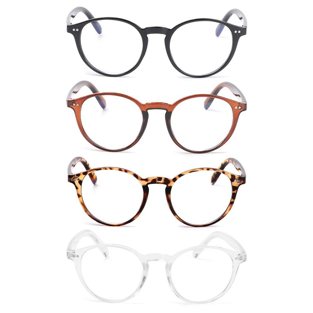 Retro Blue Light Blocking Glasses Flat Mirror Eyewear Gaming Filter Glasses Optical Spectacles