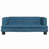 VidaXL Children's Sofa Blue 80x45x30 Cm Velvet 3196305