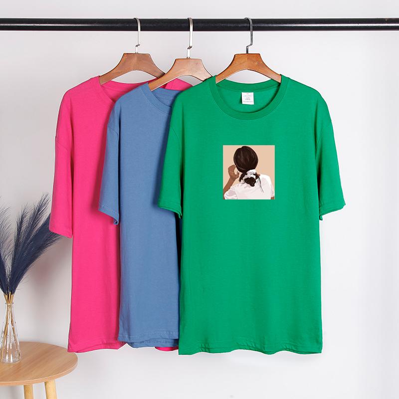 Новые футболки для женщин, модная футболка с принтом, уличная одежда, одежда с короткими рукавами, футболка Kawaii, женские топы Y2k, эстетичная одежда, футболки