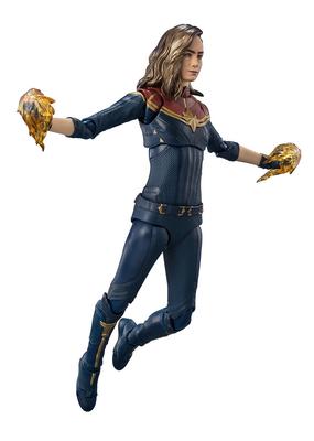 TAMASHII NATIONS Капитан Марвел 150 мм окрашенная подвижная фигурка SHFiguarts (Чудеса) приблизительно. АБС и ПВХ