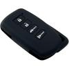 Silicone Rubber Key Fob Cover Compatible with 2013- Lexus ES300h ES350 GS350 GS450h IS200t IS300 IS350 LX570 NX200t NX300h RC350 RX350 RX450h