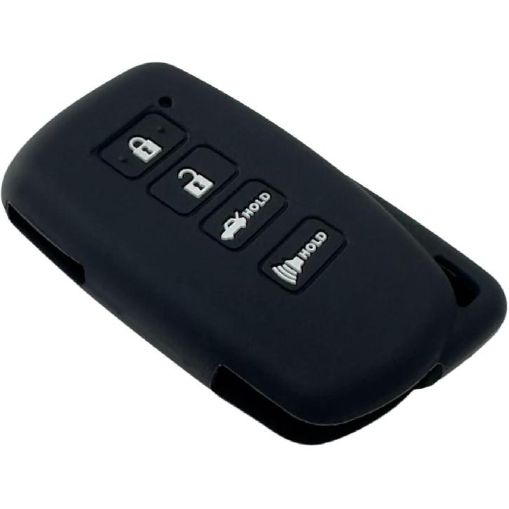 Silicone Rubber Key Fob Cover Compatible with 2013- Lexus ES300h ES350 GS350 GS450h IS200t IS300 IS350 LX570 NX200t NX300h RC350 RX350 RX450h