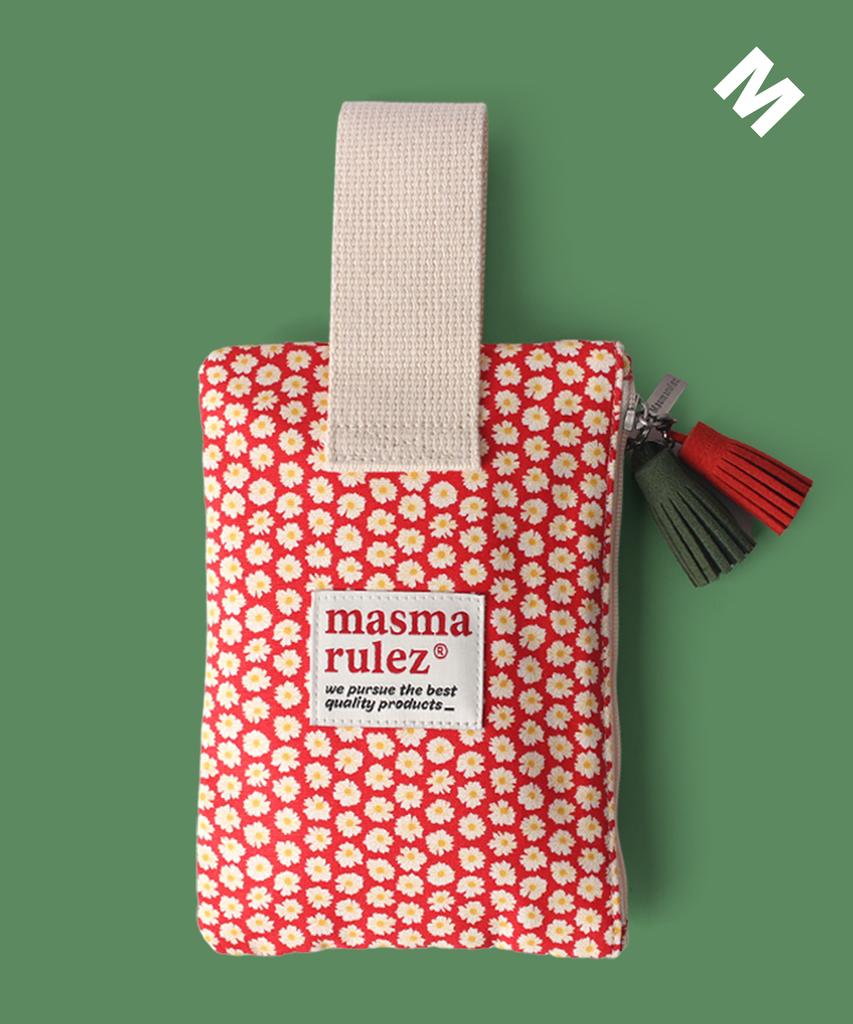 Сумка-чехол Masmarulez _ Большая ромашка Красная