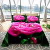 Flower Sliced Soft Universal Digital High-end Print Four Seasons Bedroom Bed Linen Single Set with Pillow Cover