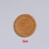 Natural Rattan Woven Heat Insulation Mat Teapot Coaster Holder Coffee Placemat Table Mat Bowl Mat Plate Mat Hot Dishes Mats