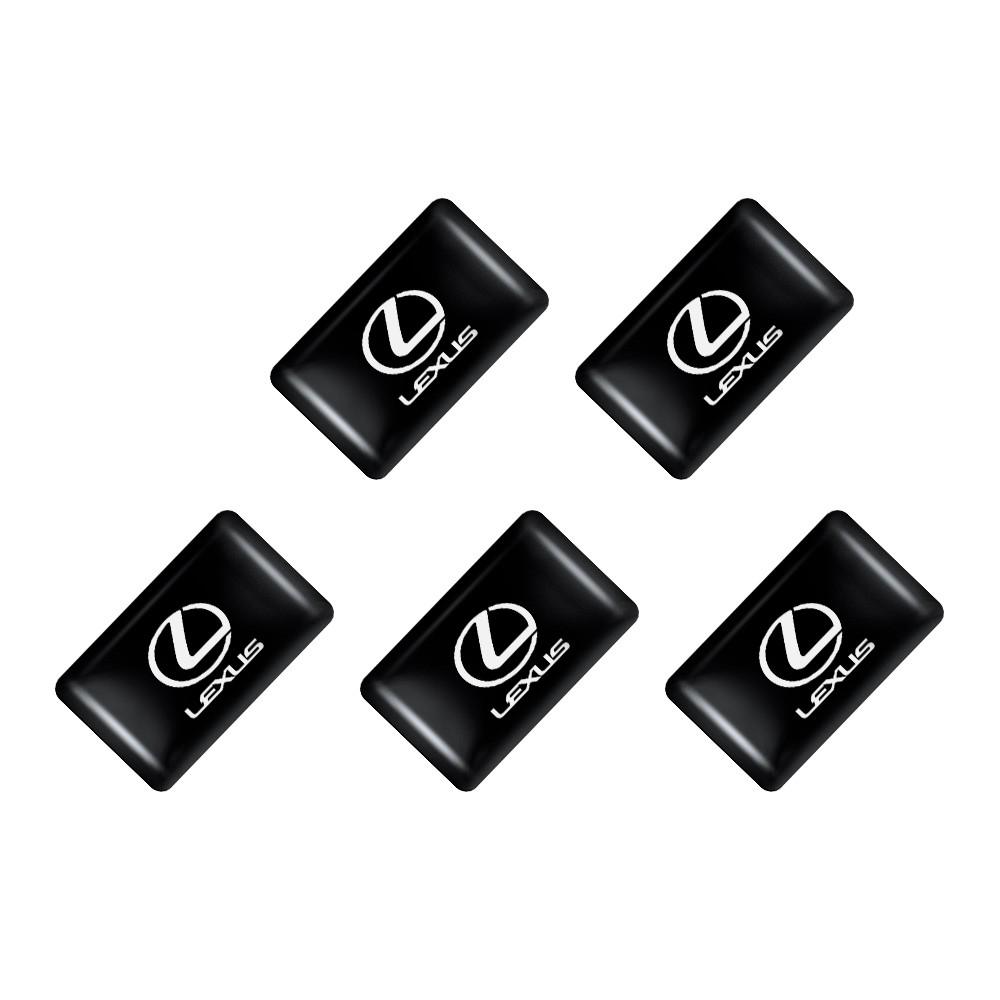 10/20/50Pcs Car Window Lift Button Stickers Steering Wheel Badge Decoration For Lexus IS IS250 IS250C IS300 IS300C IS350 F SPORT