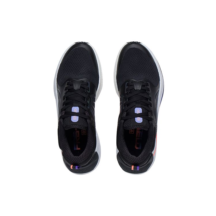 Кроссовки женские LiNing Fierce Steed 6 Lightweight Rebound Low-Top, черные ARZS010-1