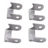 Комплект из 4 шт. приварных монтажных кронштейнов маятника амортизатора из стального сплава для надежной фиксации для квадроцикла, мотоцикла для бездорожья, UTV, картинга