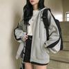 Zipper Jacket Women's Spring Autumn Winter Harajuku Style Student Loose All-match Fleece Long-sleeved Sweater