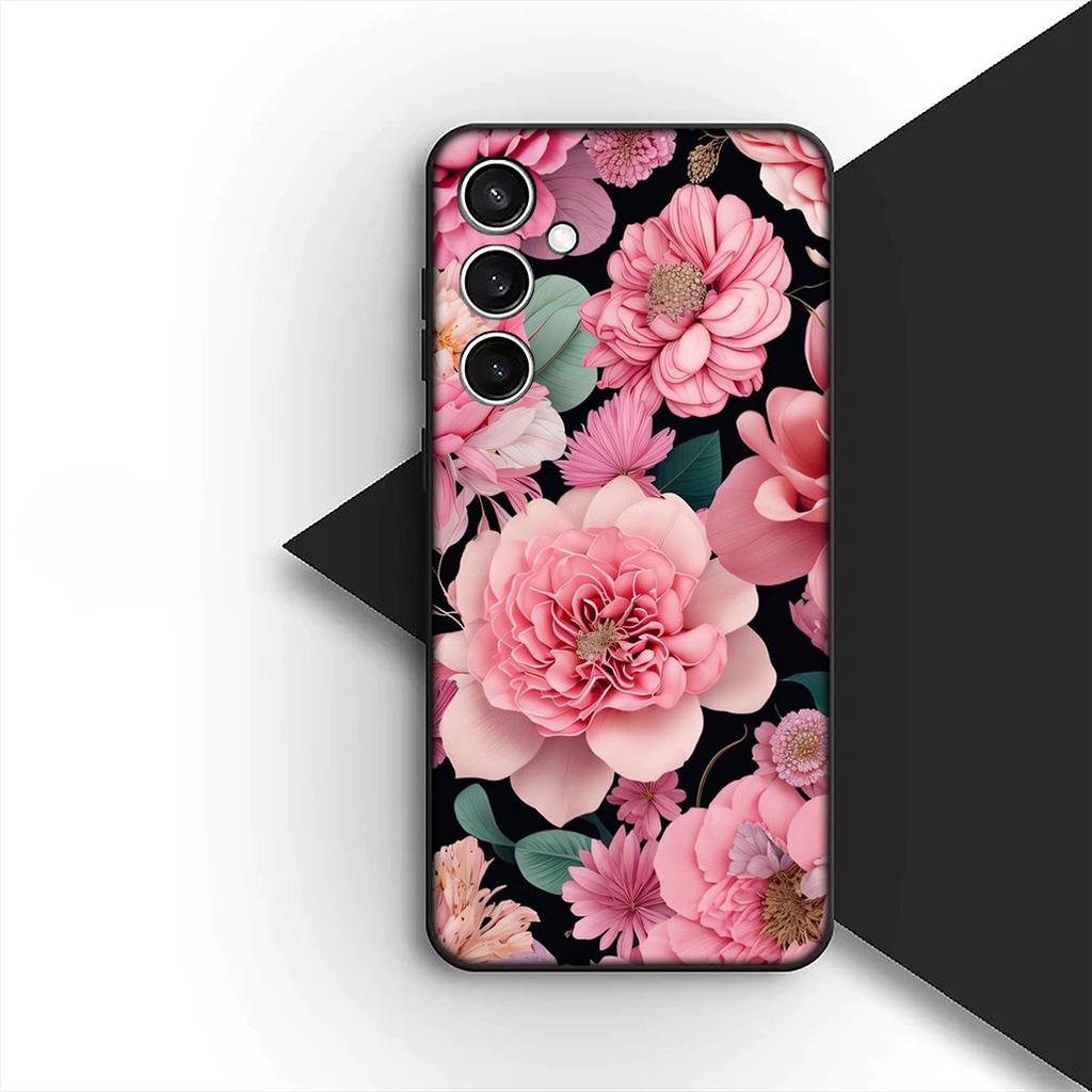 Чехол для Xiaomi Poco C75 C65 C85 X7 X6 M8 F7 F8 Ultra F6 Pro Корпус Чехол для телефона Красная Роза Элегантный Цветок Розовый Пион