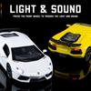 1:32 масштаба LP740, модель автомобиля из сплава, световой и звуковой эффект, литой автомобиль, игрушки для мальчиков, подарок на день рождения, детские игрушки, коллекция автомобилей