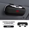 Car Visor Sunglasses Glasses Case Clip Eyeglasses Box Holder For Kia Morning Picanto Rio Stonic Sportage Ceed Optima Forte 5 3 4