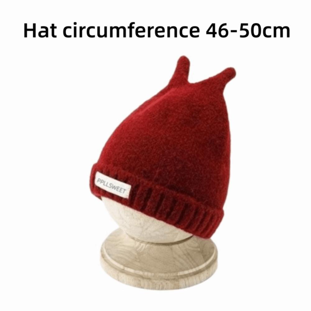 Warm Toddler Knitted Beanie Windproof Baby Knit Cap New Pull-On Hat Fall Winter Wear