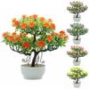 1шт искусственный цветок дерево бонсай в горшке домашний офис сад настольная вечеринка декор