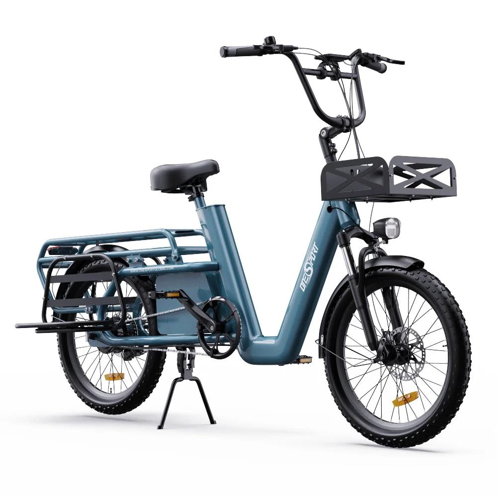 ONESPORT-OT01 Electric Bike, 650W Motor, 48V 27Ah Battery Electric Bicycle 20 Inch, Max Speed 25 km/h