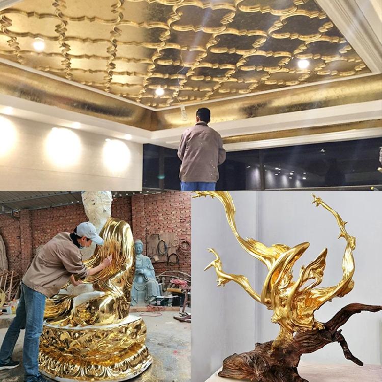 Клей для сусального золота 70 мл Водорастворимый клей для золочения для DIY Поверхность для защиты