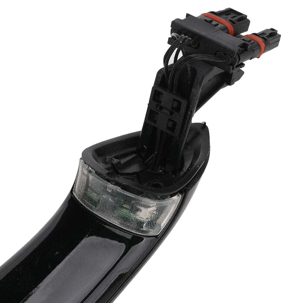 Для BMW 5 6 7 Серии F07 F10 F11 F06 F12 F13 F01 F02 4X Черный Внешний Наружный Комплект Ручек Двери с Комфортным Доступом 51217231931