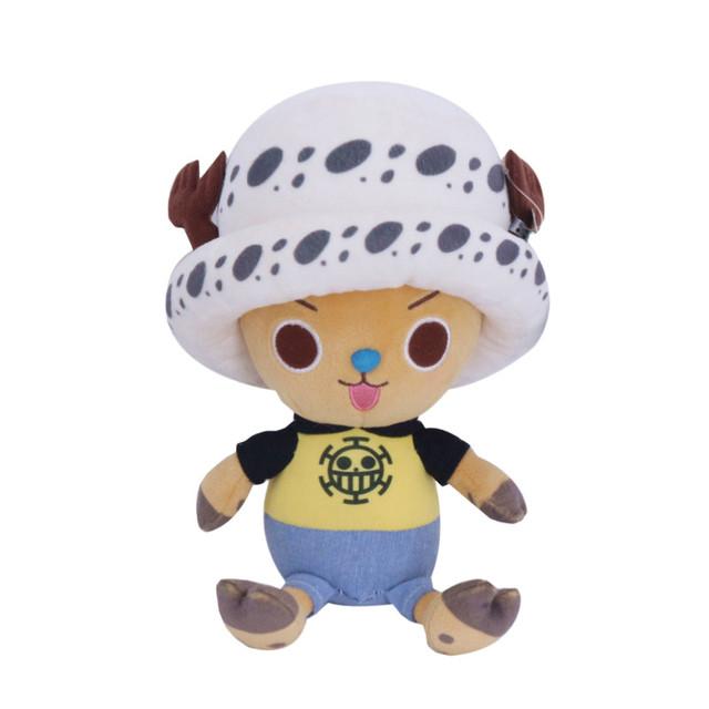 25 см  Японское Аниме One Piece  Плюшевые Игрушки Мультяшная Фигурка Луффи Чоппер Эйс Ророноа Зоро Милые Набивные Рождественские Подарки