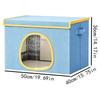 Cooling Outdoor Cat House Waterproof Dog House with 6 Ice Packs Cooling Puppy Cave for Pet Parents Trainers Animal Lovers