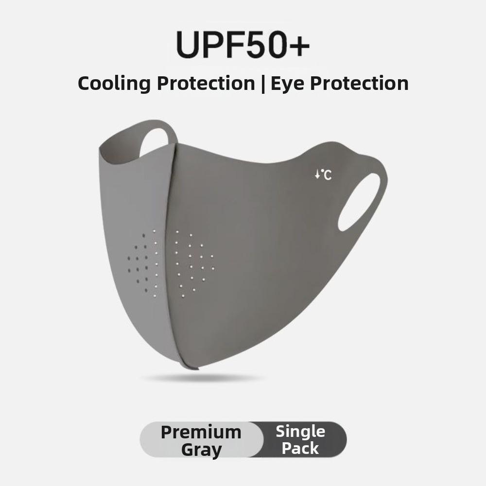 Anti-UV Sun Protection Mask Breathable Outdoor Masks Fashion Ice Silk Mask Outdoor Sports