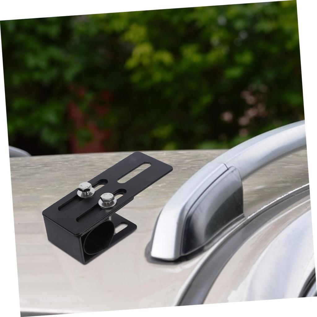JUMPLAWN 1 Pair Luggage Rack Clamp Bracket Car Light Bar Mount