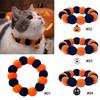 Pet Collar Funny Pumpkin Decoration Elastic Rope Cat Dog Collar Accessories