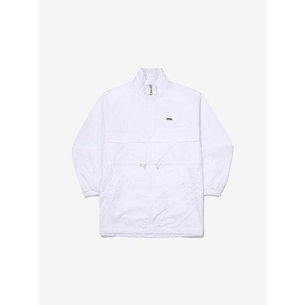 Fila Длинный ветрозащитный плащ с мятой фактурой