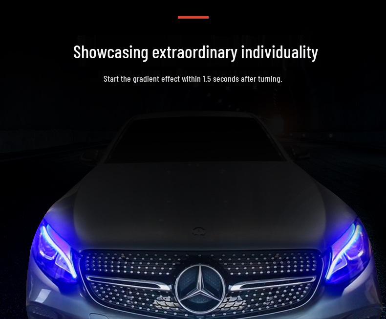 Декодер фар с синим оттенком для Mercedes-Benz GLC200, GLC260 и CLA