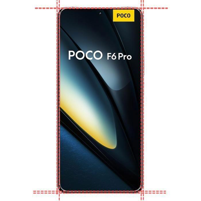 Закаленное стекло для Xiaomi Poco F6 Pro 5G [Упаковка 4 шт.] Защитная пленка для экрана Phonillico
