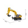 Huina 531 RC Excavator Trucks 11CH 1:16 Alloy Remote Control Engineering Digger Truck Model Electronic Heavy Machinery Toys