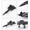 Moc 183Pcs Creative Military Model Blackbird Reconnaissance Aircraft Fighter Diy Assembly Building Blocks Children'S Puzzle Toy